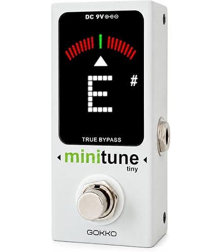 Amazon.com: Monoprice Chromatic Pedal Tuner - Black, Normal & True